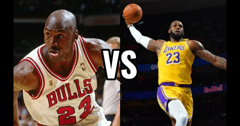 LeBron James vs. Michael Jordan