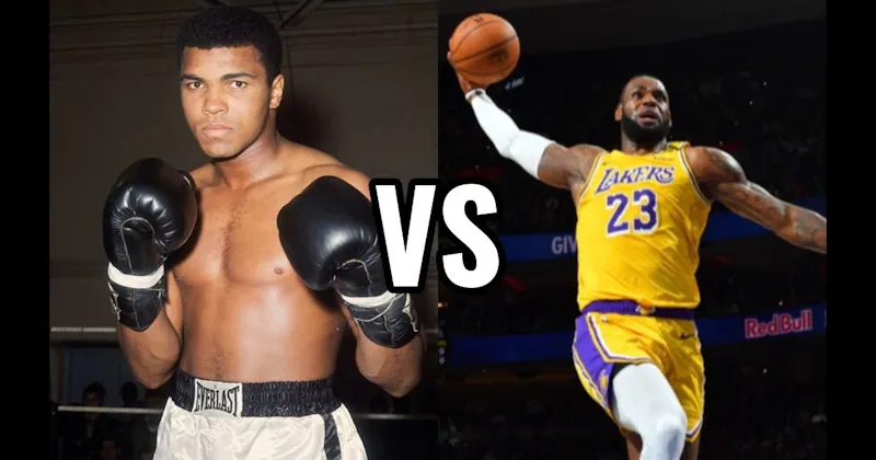 LeBron James vs. Muhammad Ali