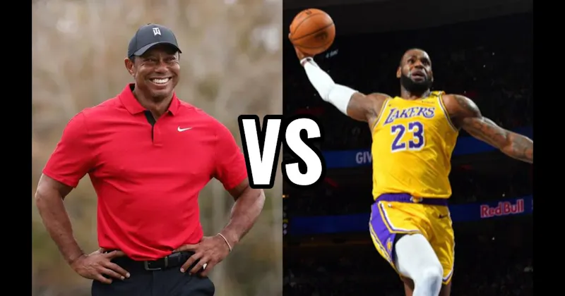 LeBron James vs. Tiger Woods