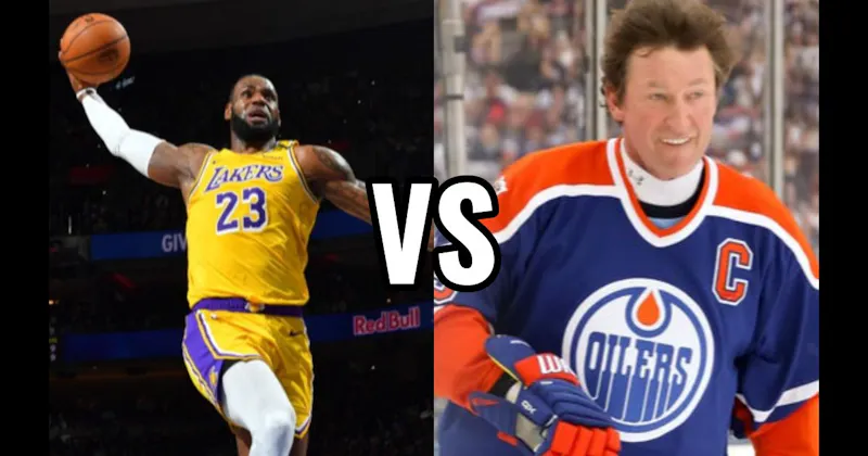 LeBron James vs. Wayne Gretzky