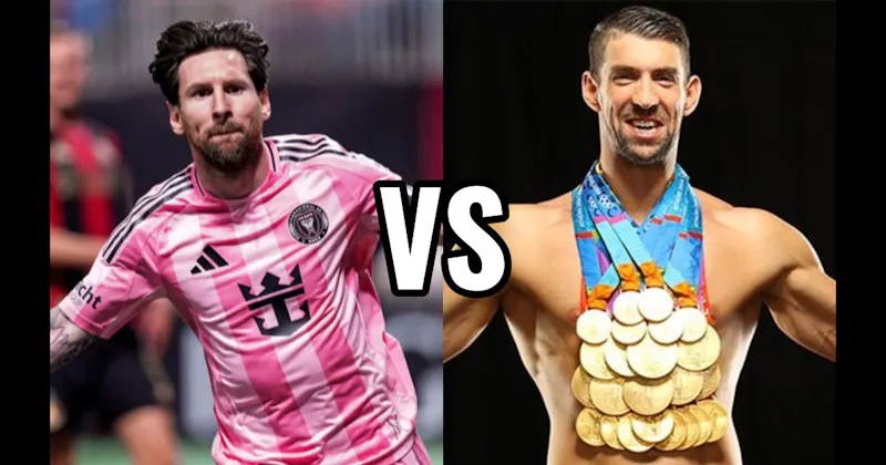 Lionel Messi vs. Michael Phelps