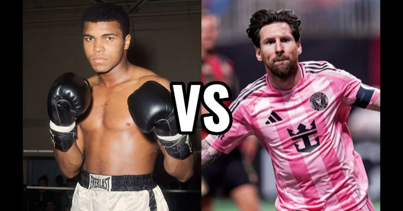 Lionel Messi vs. Muhammad Ali