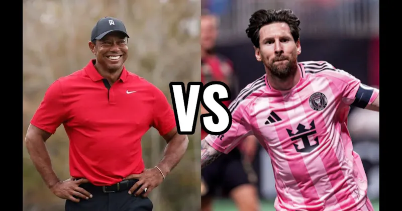 Lionel Messi vs. Tiger Woods