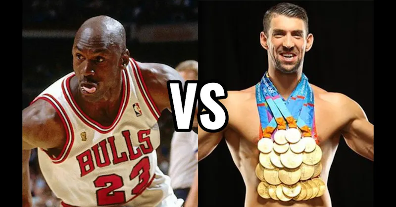 Michael Jordan vs. Michael Phelps