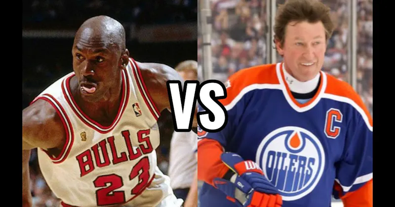 Michael Jordan vs. Wayne Gretzky