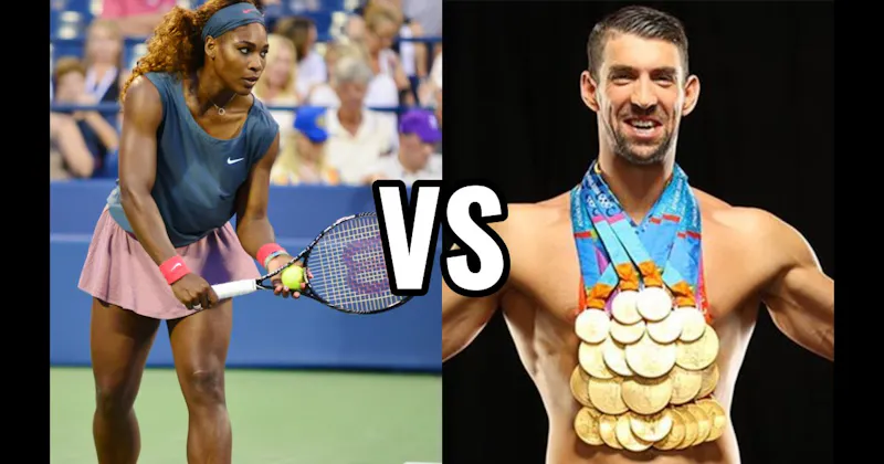 Michael Phelps vs. Serena Williams
