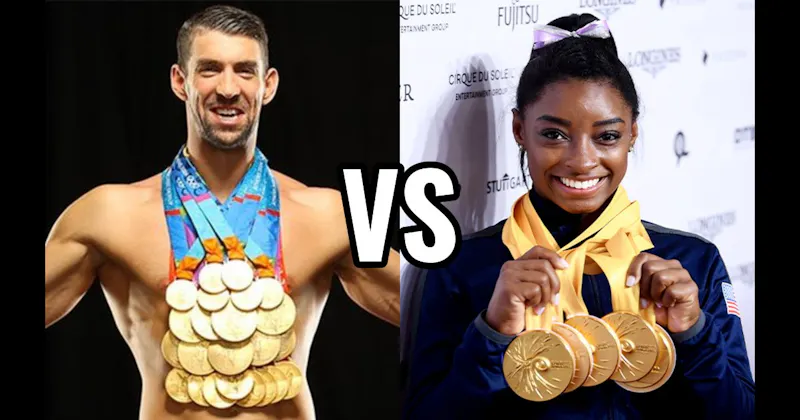 Michael Phelps vs. Simone Biles