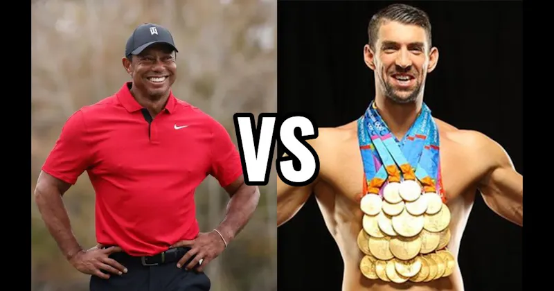 Michael Phelps vs. Tiger Woods