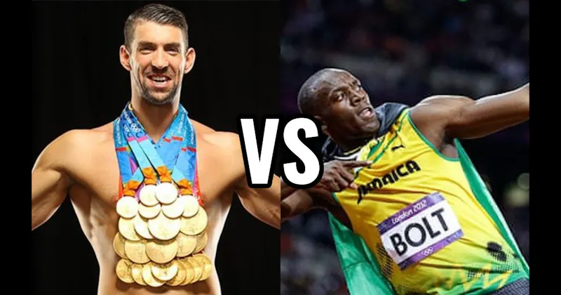 Michael Phelps vs. Usain Bolt