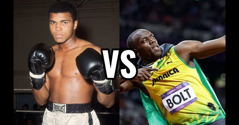 Muhammad Ali vs. Usain Bolt