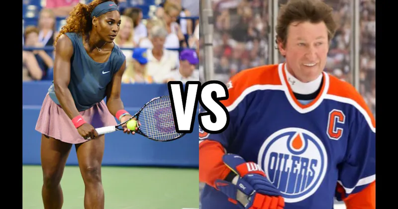 Serena Williams vs. Wayne Gretzky