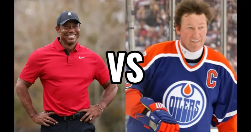 Tiger Woods vs. Wayne Gretzky