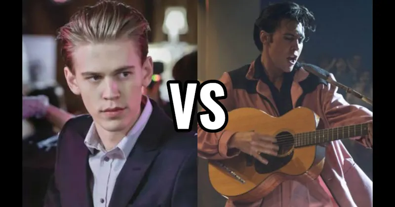Elvis in 'Elvis' vs. Sebastian Kydd in 'The Carrie Diaries'