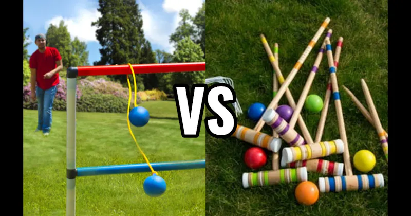 Croquet vs. Ladder Toss