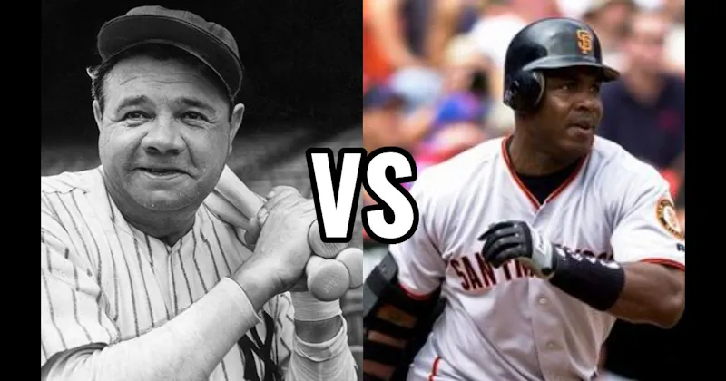 Babe Ruth vs. Barry Bonds