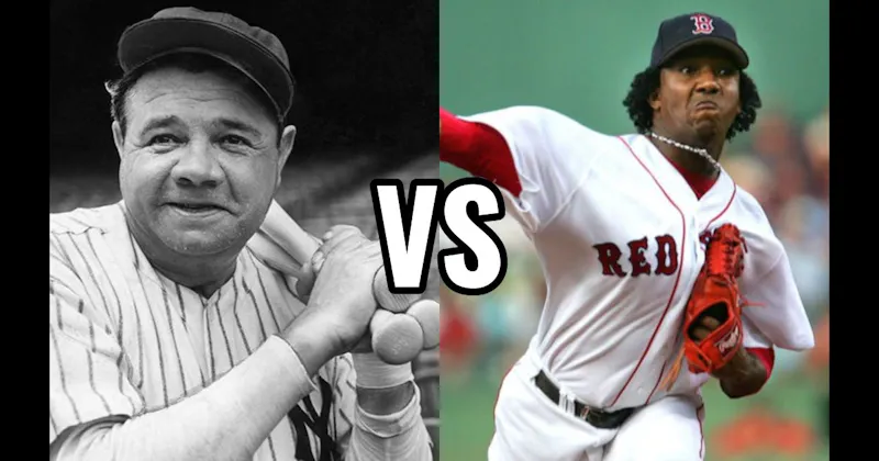 Babe Ruth vs. Pedro Martinez