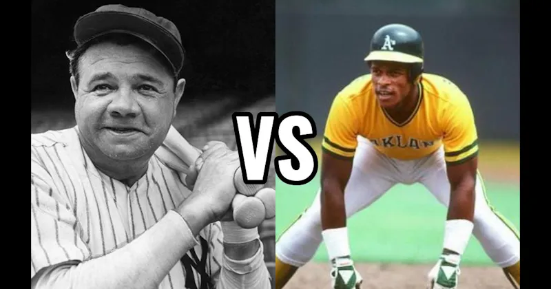 Babe Ruth vs. Rickey Henderson