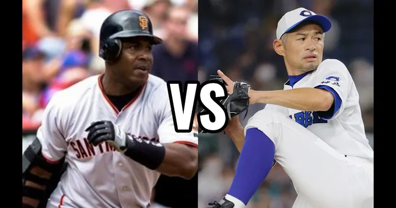Barry Bonds vs. Ichiro Suzuki