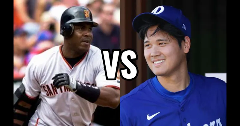 Barry Bonds vs. Shohei Ohtani