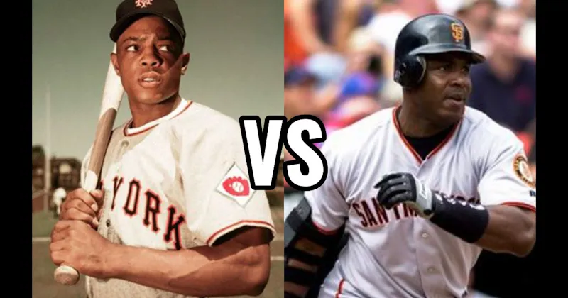Barry Bonds vs. Willie Mays