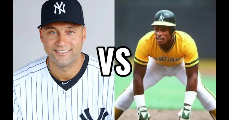 Derek Jeter vs. Rickey Henderson