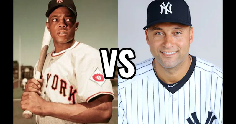 Derek Jeter vs. Willie Mays