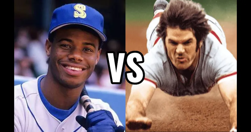 Ken Griffey Jr. vs. Pete Rose