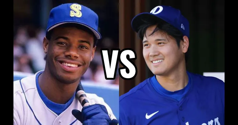 Ken Griffey Jr. vs. Shohei Ohtani