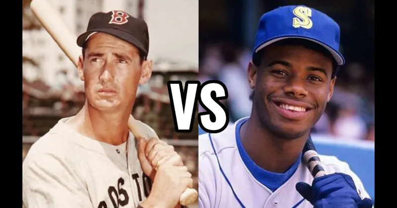 Ken Griffey Jr. vs. Ted Williams