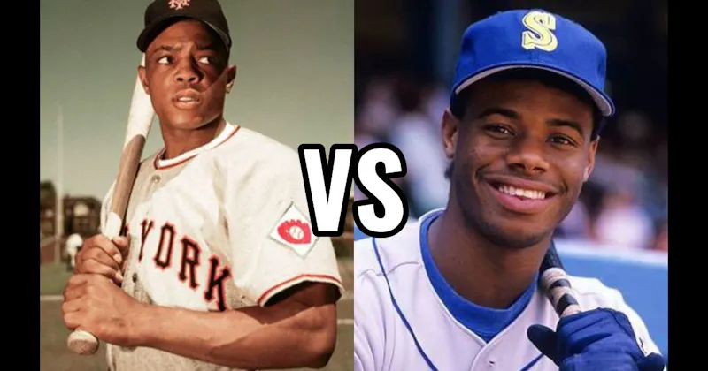 Ken Griffey Jr. vs. Willie Mays