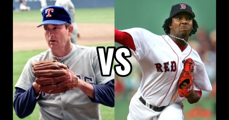 Nolan Ryan vs. Pedro Martinez