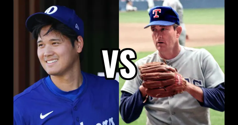 Nolan Ryan vs. Shohei Ohtani