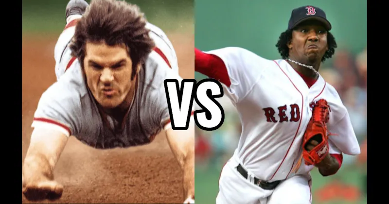Pedro Martinez vs. Pete Rose