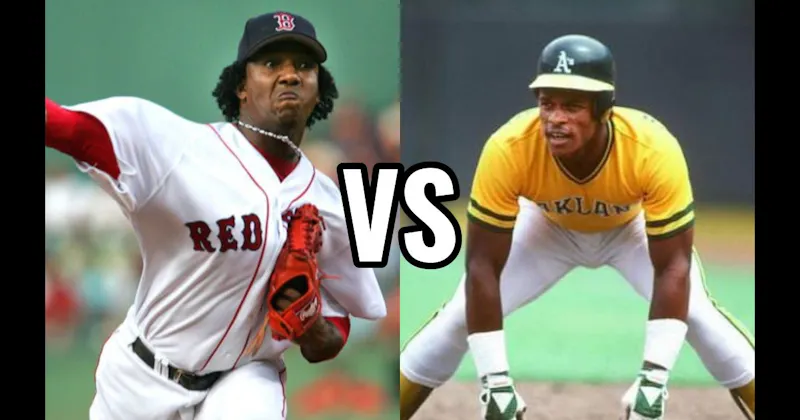 Pedro Martinez vs. Rickey Henderson