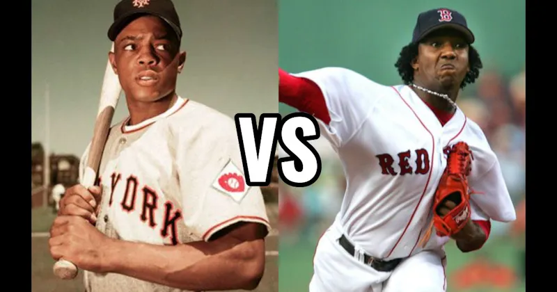Pedro Martinez vs. Willie Mays