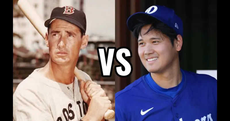 Shohei Ohtani vs. Ted Williams