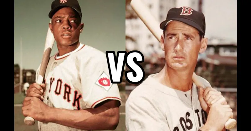 Ted Williams vs. Willie Mays
