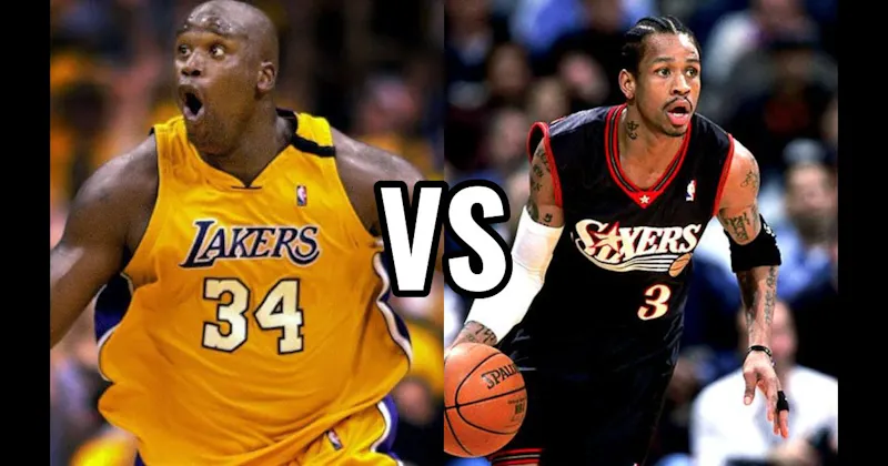 Allen Iverson vs. Shaquille O'Neal