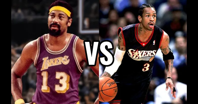 Allen Iverson vs. Wilt Chamberlain