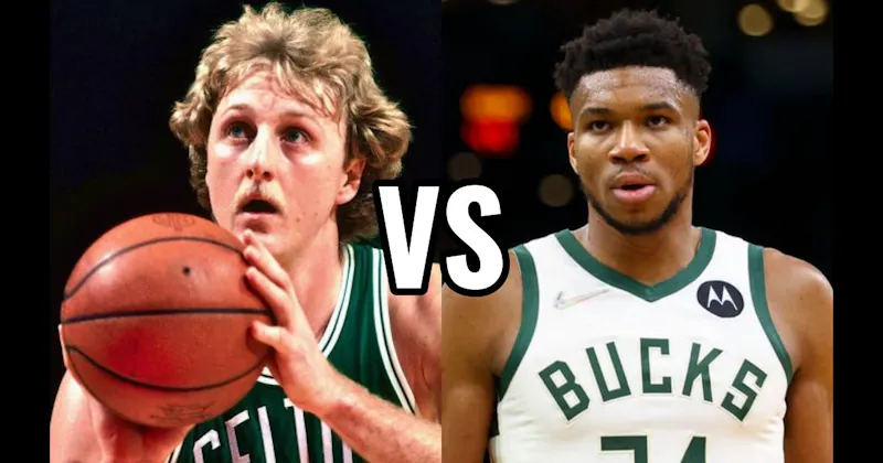 Giannis Antetokounmpo vs. Larry Bird