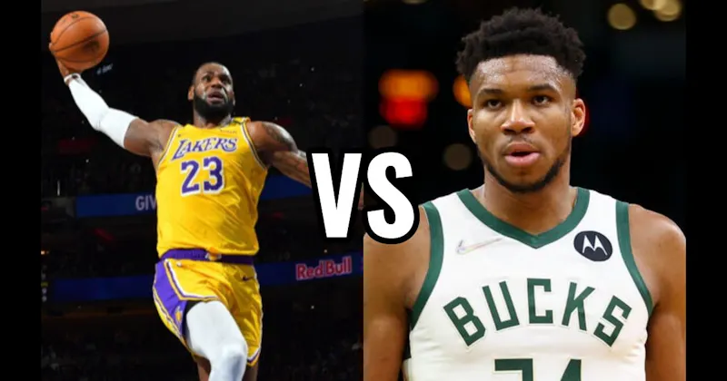 Giannis Antetokounmpo vs. LeBron James