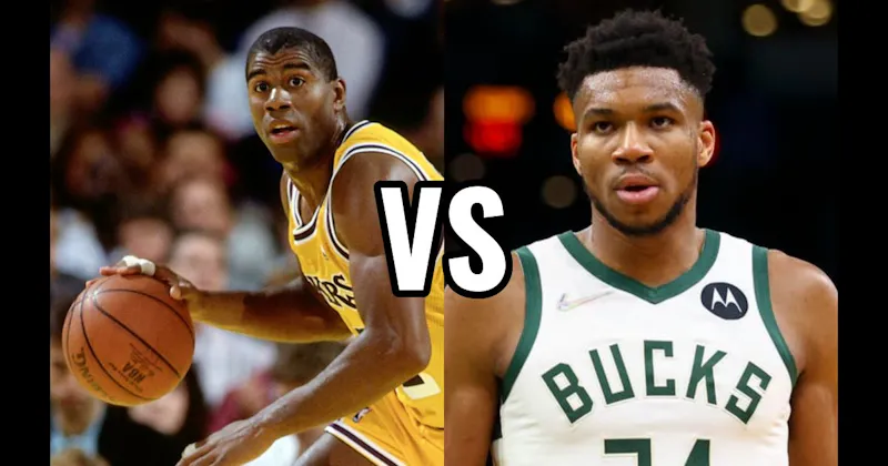 Giannis Antetokounmpo vs. Magic Johnson