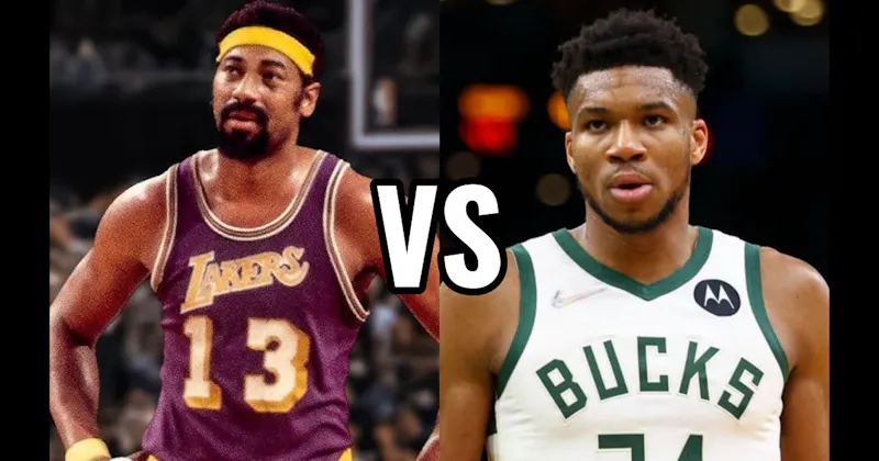 Giannis Antetokounmpo vs. Wilt Chamberlain