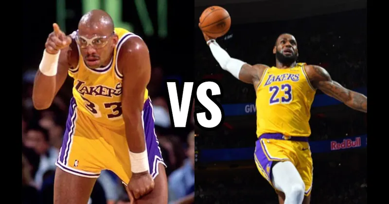 Kareem Abdul-Jabbar vs. LeBron James