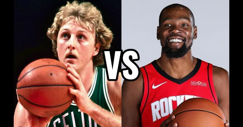 Kevin Durant vs. Larry Bird