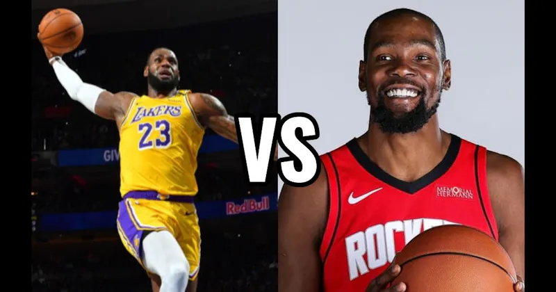 Kevin Durant vs. LeBron James