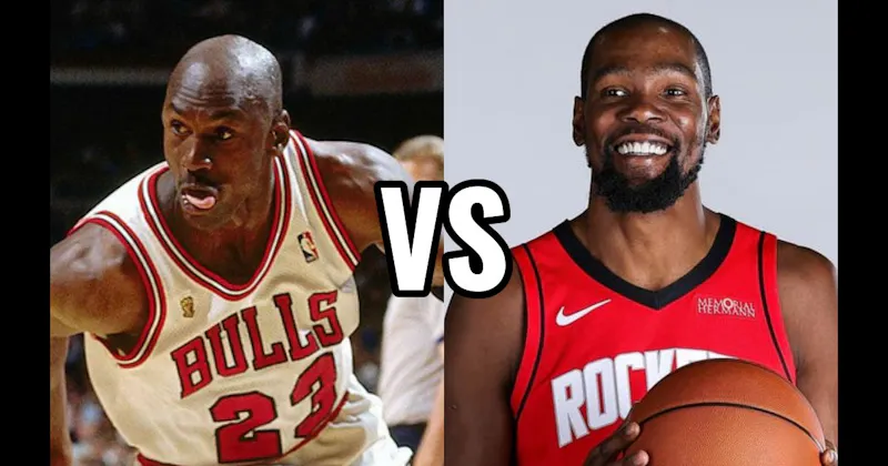 Kevin Durant vs. Michael Jordan