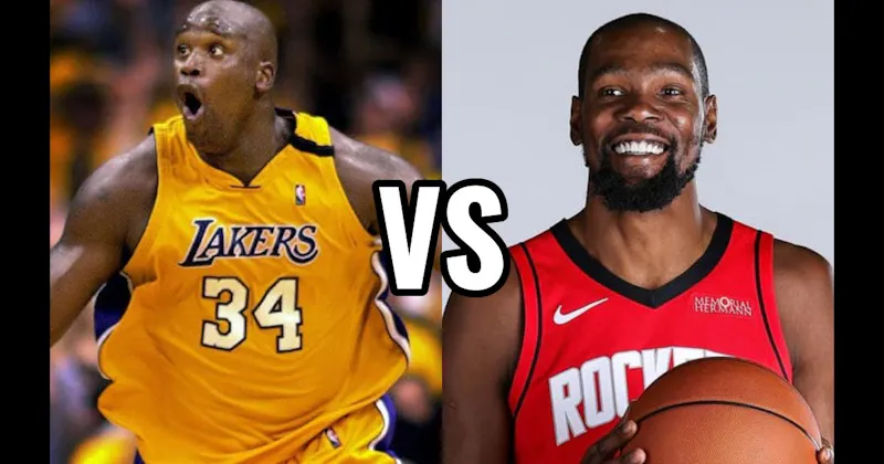 Kevin Durant vs. Shaquille O'Neal