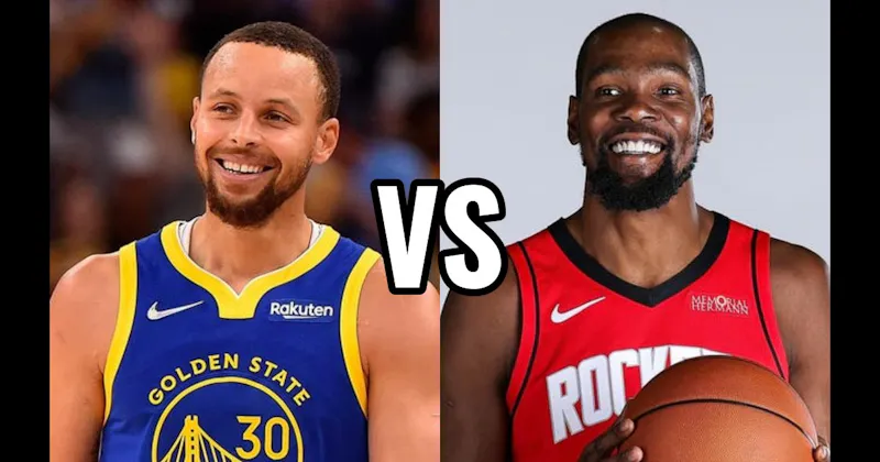 Kevin Durant vs. Stephen Curry