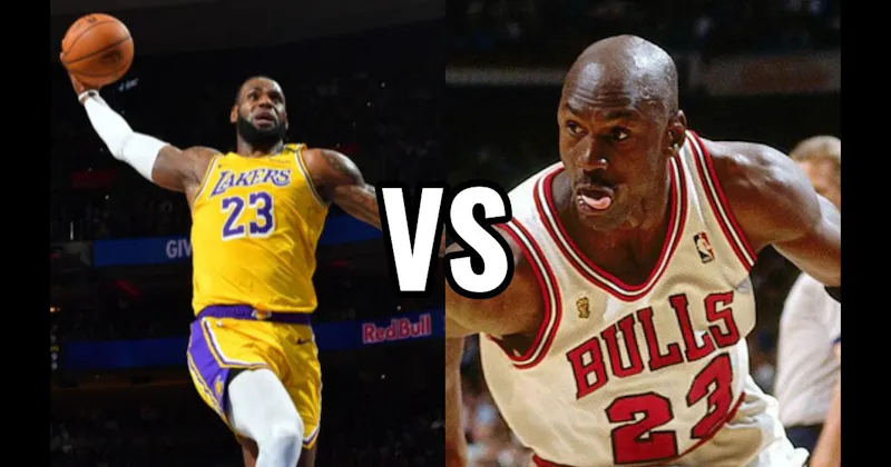 LeBron James vs. Michael Jordan